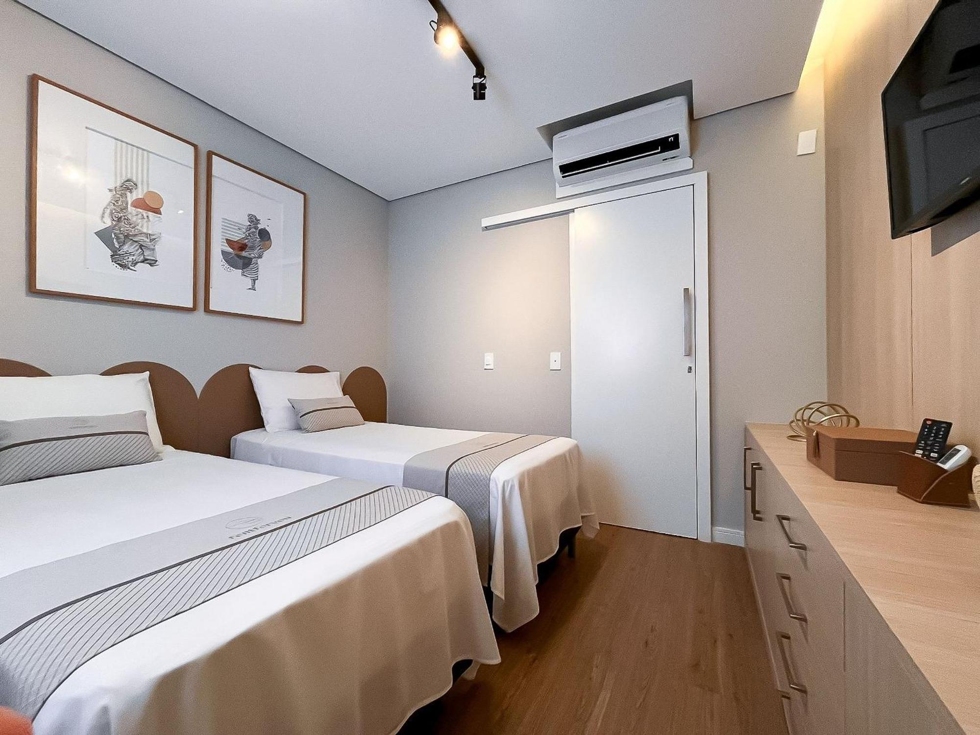 Apartment Sofisticado E Moderno - Enxoval Completo - Riviera *
